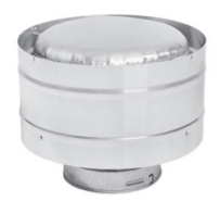 Vertical Termination Cap Rigid Direct Vent 6" x 9" Pipe Series