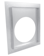 F4370 6DVLHFR Horizontal Firestop Direct Vent 6" x 9" Rigid Pipe Section