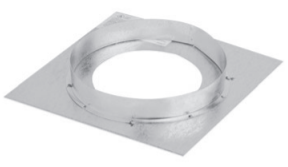 6DVLVFR Vertical Firestop Direct Vent 6" x 9" Rigid Pipe