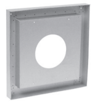 6DVLVS Vinyl Siding Stand Off Direct Vent Rigid 6" x 9" Pipe