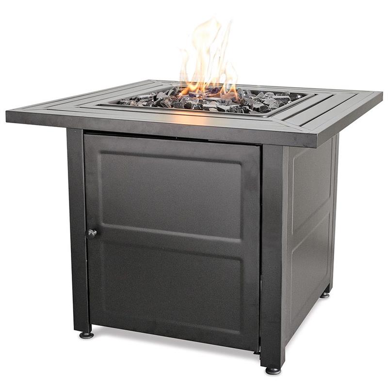 Outdoor Propane Gas Firepit Steel Table GAD1423M