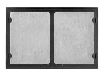 Grand Vista Cabinet Style Mesh Doors for 36&quot; or 42&quot; Monessen Sovereign Fireplace