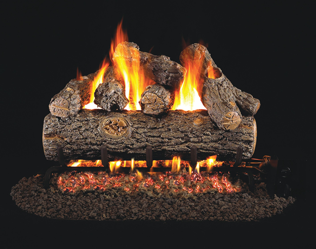 Golden Oak Designer Plus Gas Log Set