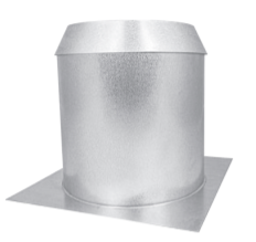 6DVLIS Attic Insulation Shield Direct Vent Rigid 6" x 9" Pipe