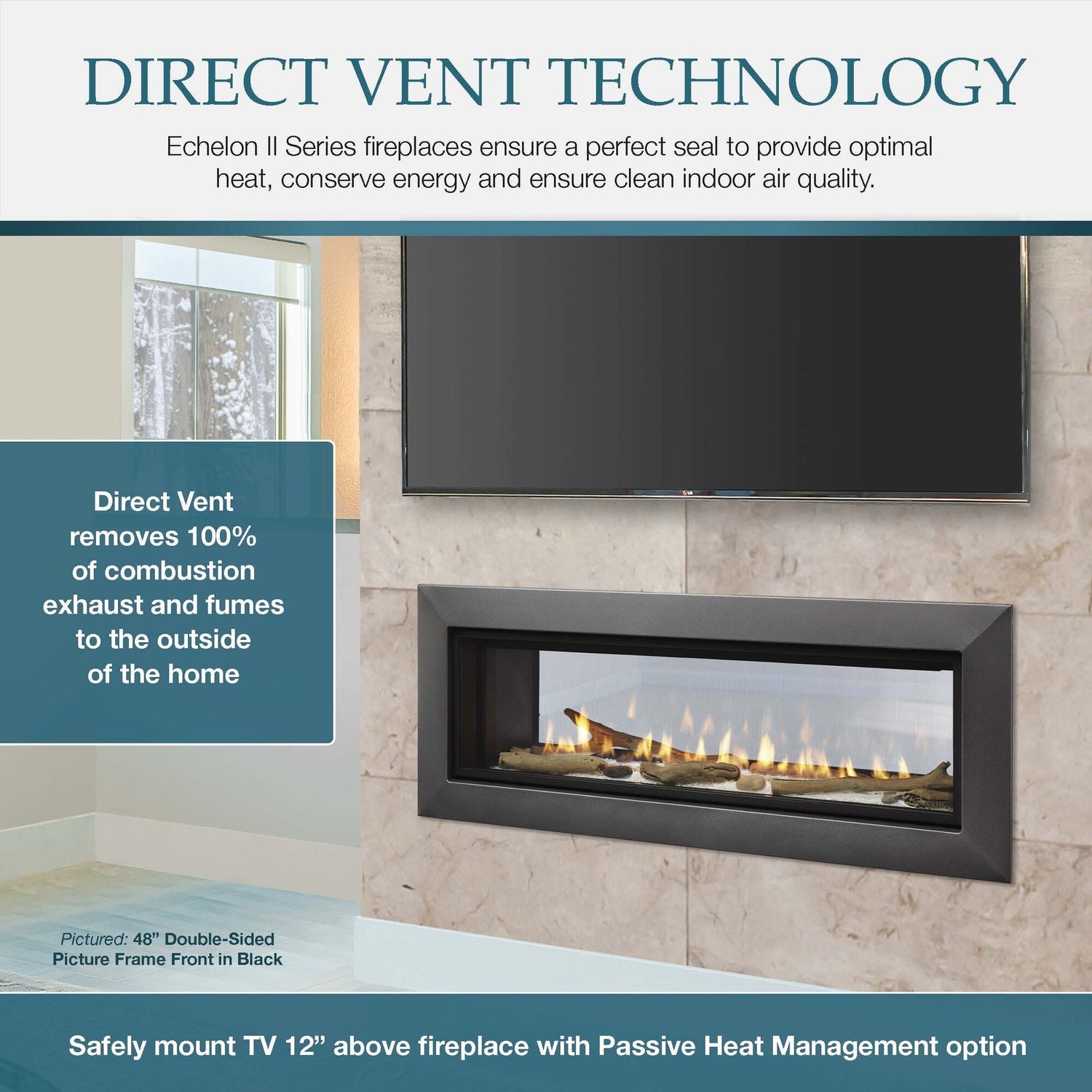 Direct Vent Fireplace