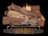 Outdoor Giant Timbers Gas Log Set