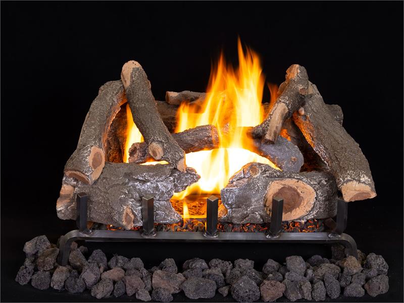 Ozark Charred Outdoor Vented Gas Log Set