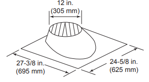 Roof Flashing 0 - 6/12