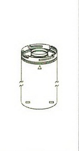 77L74 Direct Vent 4.5 / 7.5 48&quot; Rigid Section pf Secure Vent Pipe 77L74 SV45L48