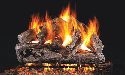 Rugged Oak Gas Log Set