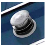 SLP-HRC-SS Horizontal High Rise Termination Cap Stainless Steel SLP Direct Vent Pipe
