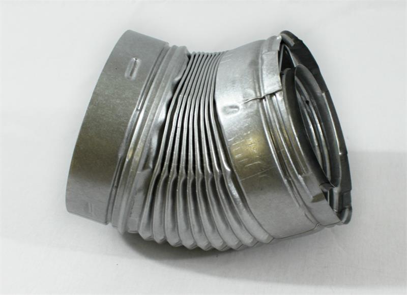 Direct Vent 4.5/7.5 45 Degree Elbow Secure Rigid Vent Pipe