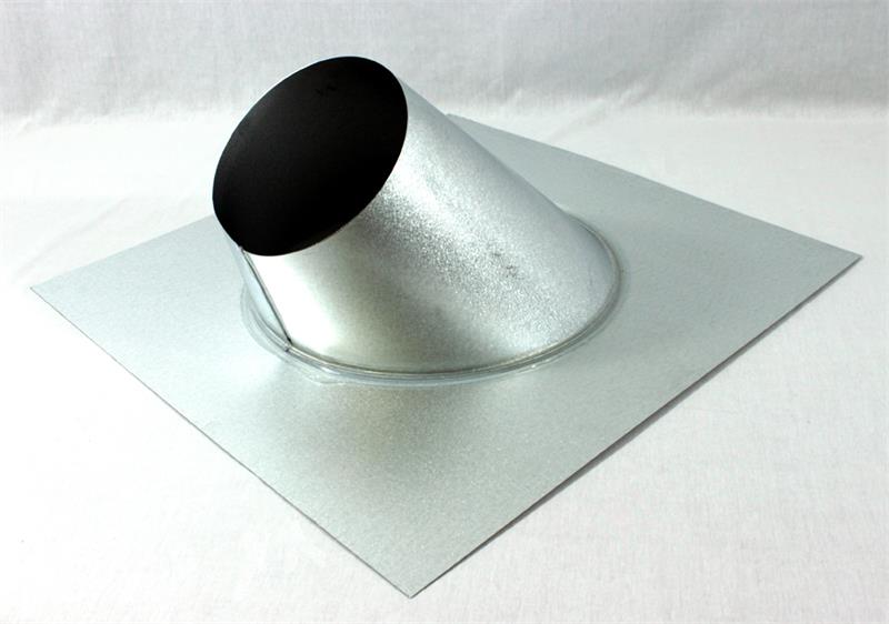 Direct Vent 4.5/7.5 Roof Flashing 7/12 - 12/12 Pitch Rigid Vent Pipe