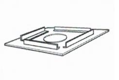 Secure Flex Direct Vent 4.5/7.5 Firestop Spacer 5&quot; SF45HF5 H6184