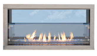 See Thru Conversion Kit for Superior Outdoor Linear Fireplaces LVOST36 LVOST48 LVOST60 LVOST72