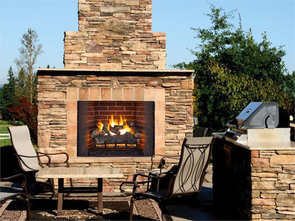 Outdoor Gas Log Set