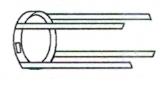 96K93 Direct Vent 4.5/7.5 Secure Vent Support Strap 96K93 SV45SU