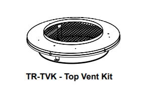 TR-TVK TR Top Vent Kit Hearth Home Technologies Wood Burning SL1100 Series Pipe