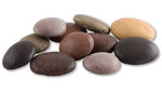 Tumbled River Stones for Contemporary Superior Fireplaces H7536 MTRS