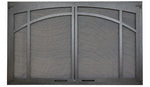 Decorative Mesh Screen Twin-Pane Door for Superior Vent Free Universal Fireboxes H1959 H1960 H1961 F3362