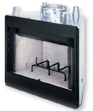 42" Wood Burning Radiant Fireplace