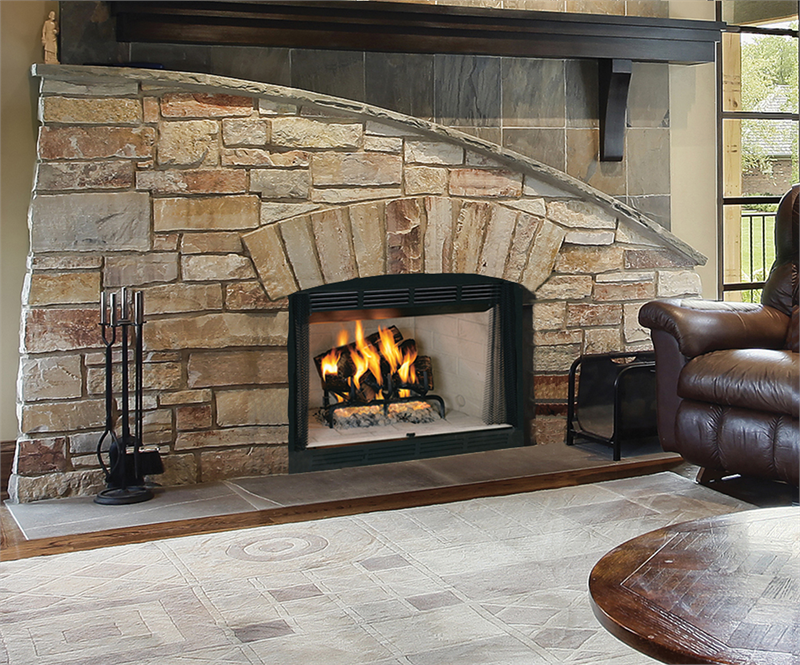 36&quot; Radiant or Circulating Superior Wood Burning Fireplace Builders Merit Series WCT2036 WRT2036