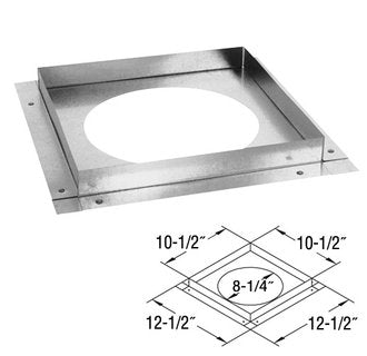 FP-58 IHP Direct Vent Galvanized Ceiling Firestop Support Plate J0953