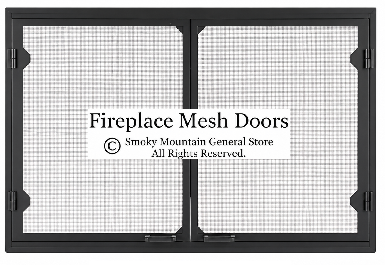 cabinet style mesh doors