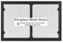 cabinet style mesh doors