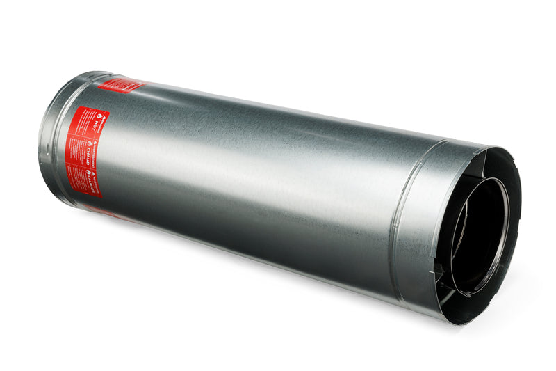 24&quot; Length Section of Double Wall Direct Vent Pipe Hearth Home Technologies DVP Pipe