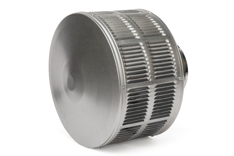 Round Termination Cap &amp; Storm Collar