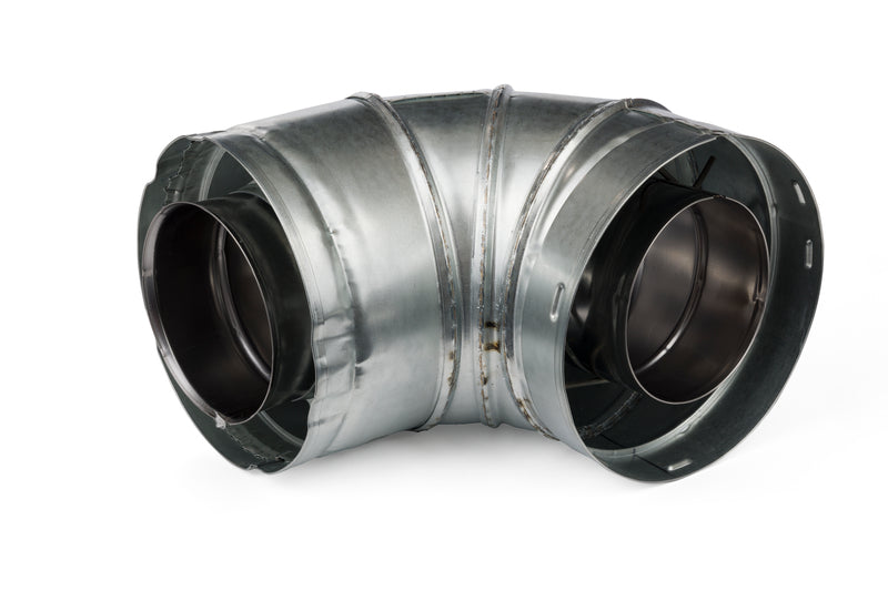 90 Degree Elbow Direct Vent SLP Pipe