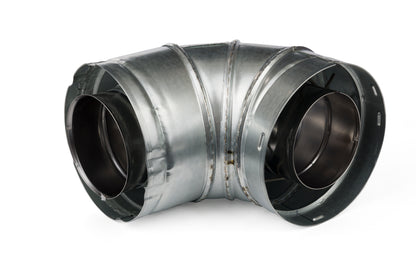 90 Degree Elbow Direct Vent SLP Pipe