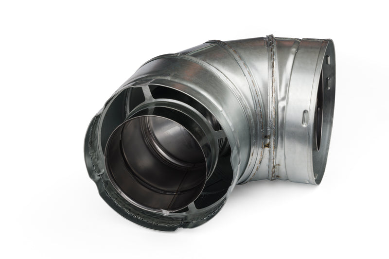 90 Degree Elbow Direct Vent SLP Pipe