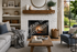 Circulating wood burning sovereign fireplace