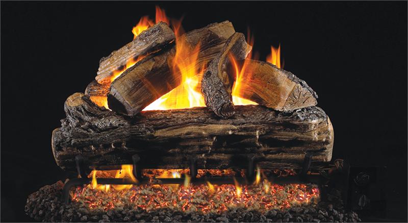 Split Oak Gas Log Set