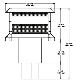 Stainless Steel Square Termination Cap